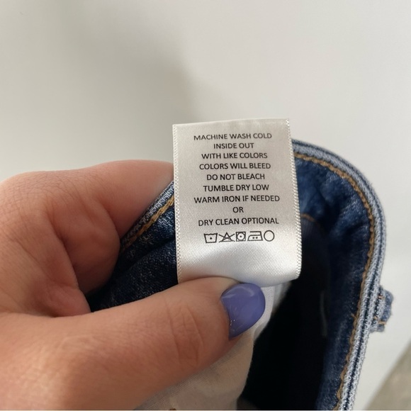 Mica Denim High Rise Distressed Jeans Size 28 - Picture 7 of 7